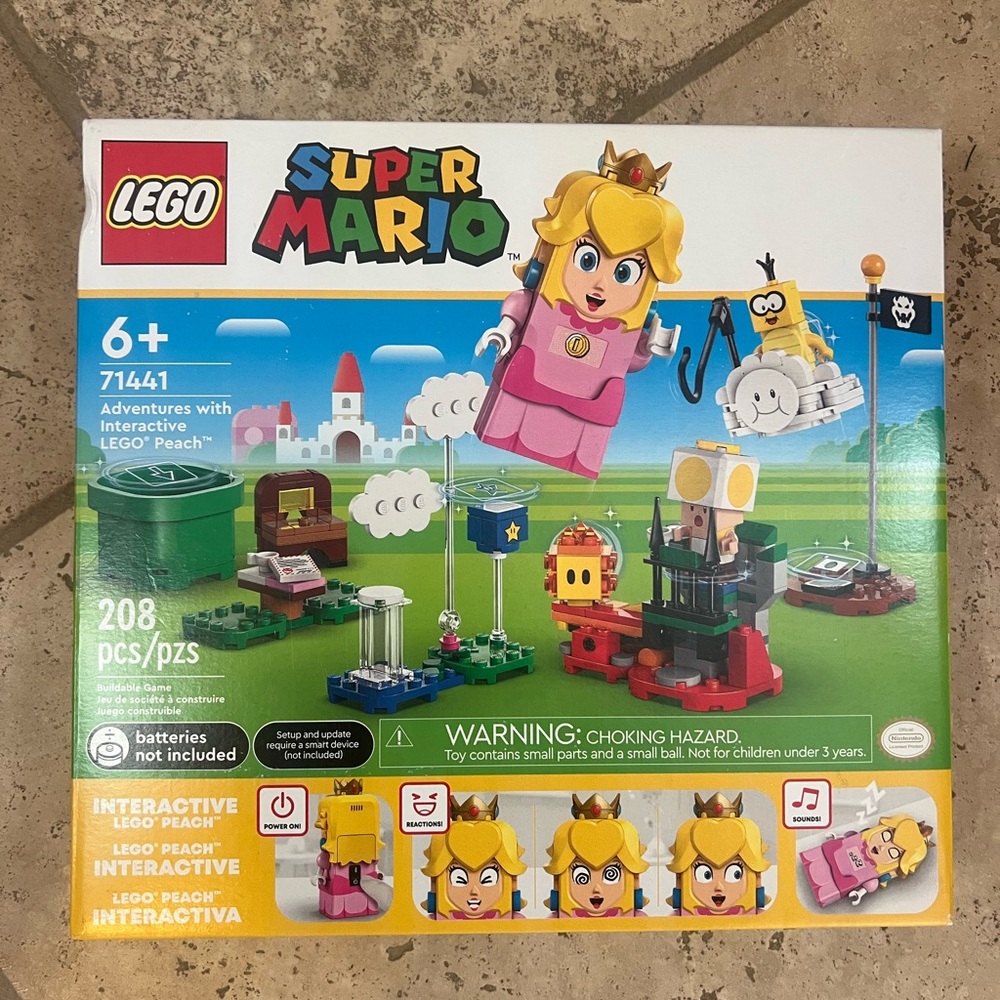 LEGO Super Mario Interactive Peach Set - Pink and Green